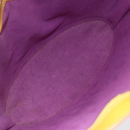 Louis Vuitton Saint Jacques Handbag Epi Leather, YELLOW, LEATHER, Handbag