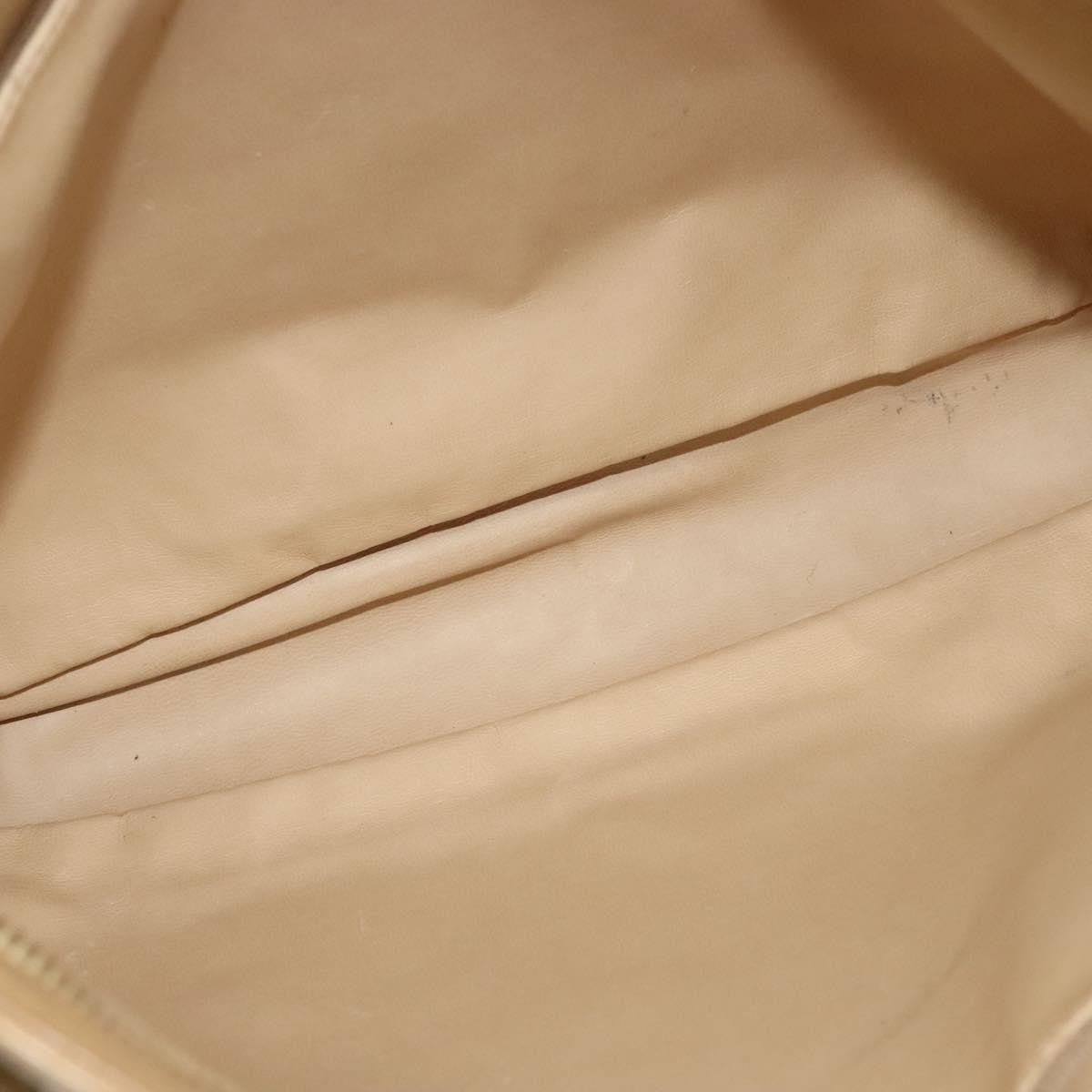 Chanel Vintage Shoulder Bag Leather, Beige, Leather, Shoulder Bag