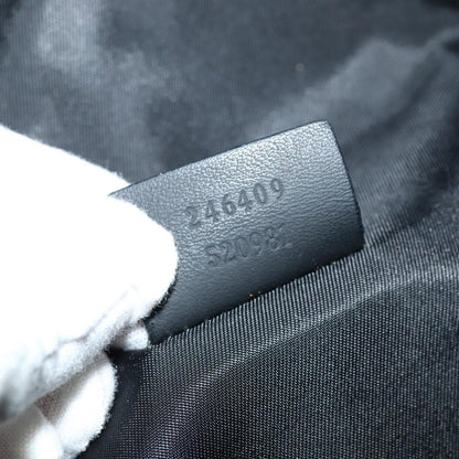 Gucci Waist Bag Guccissima Leather, BLACK, LEATHER, Clutche & pouche