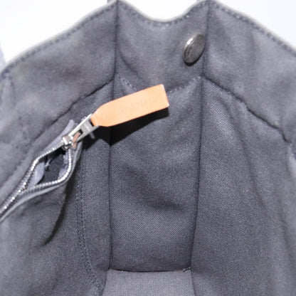 Hermes Fourre Tout Tote Canvas, GRAY, CANVAS, Tote bag