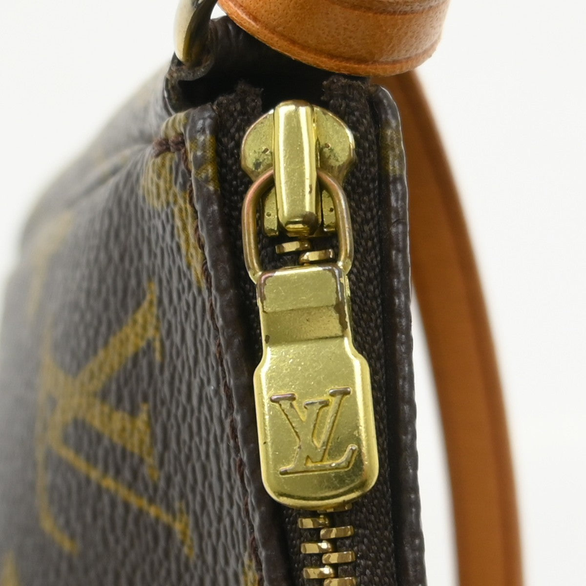 Louis Vuitton Pochette Accessoires NM Monogram Canvas, Brown, Canvas, Clutch