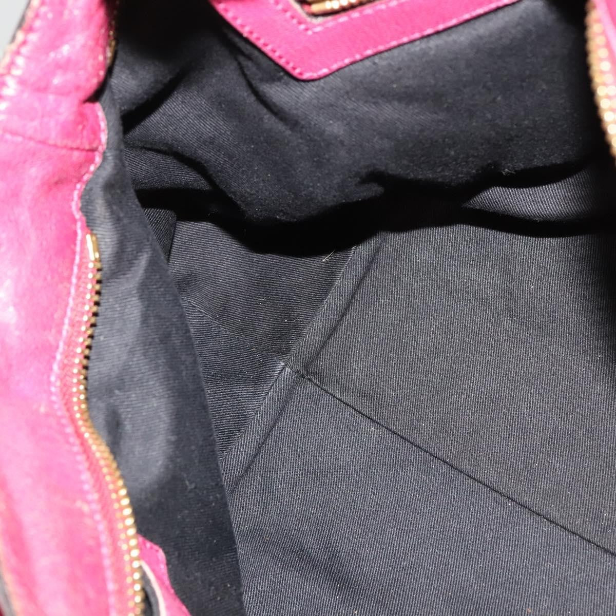 Chloe Ethel Tote Leather, PINK, LEATHER, Tote bag