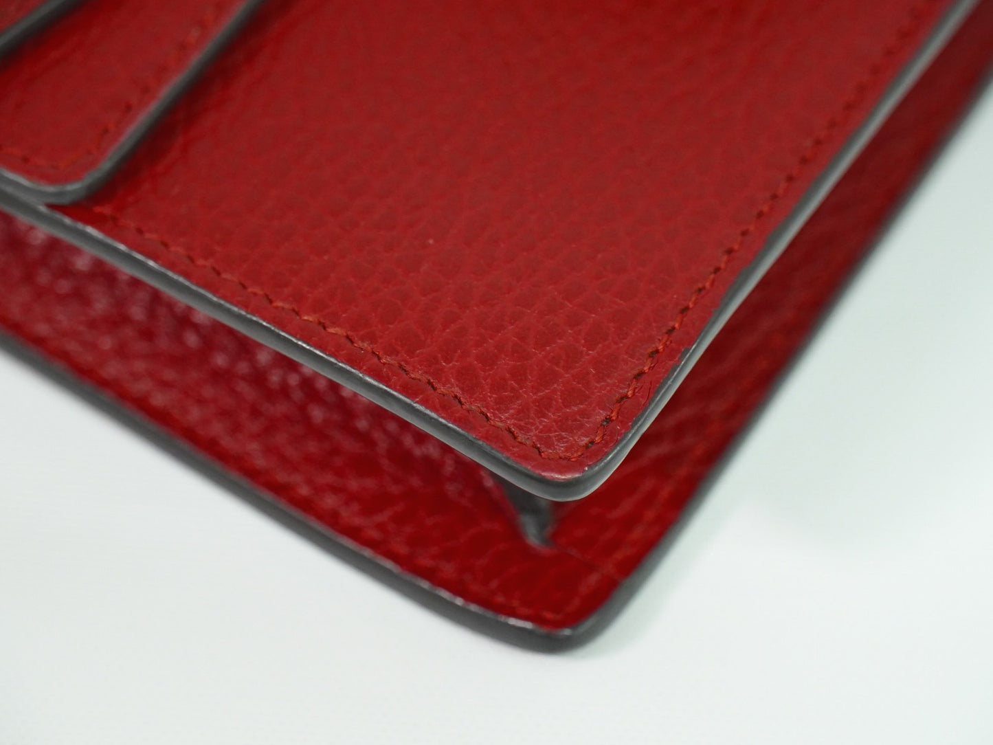 Gucci Dionysus Bag Leather, RED, LEATHER, Crossbody bag