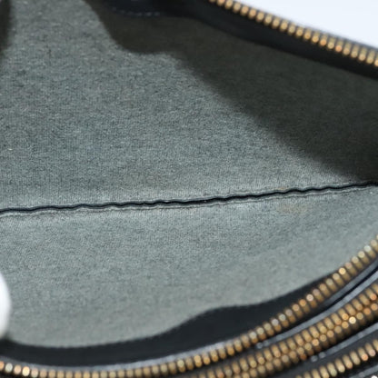 Celine Trio Crossbody Bag Leather, BLACK, LEATHER, Crossbody bag