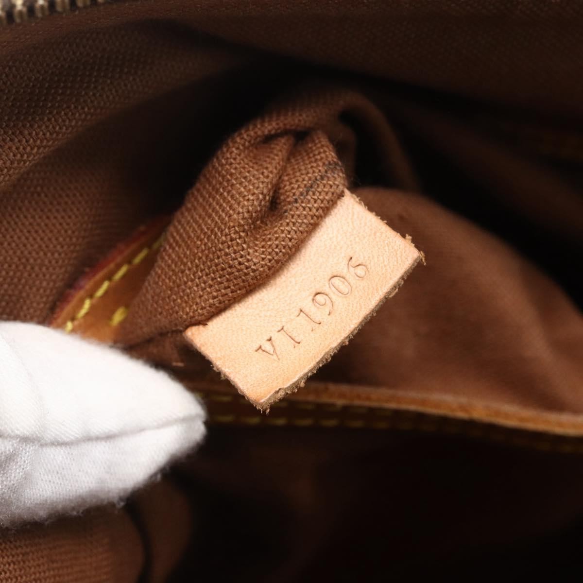 Louis Vuitton Alma Handbag Monogram Canvas, BROWN, CANVAS, Handbag