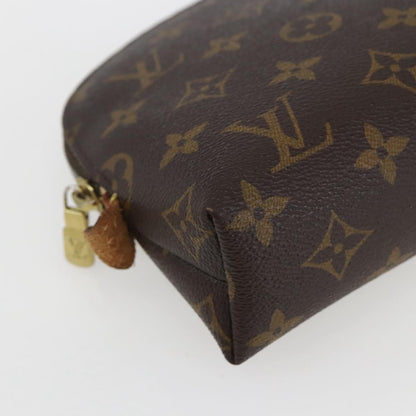 Louis Vuitton Cosmetic Pouch Monogram Canvas, BROWN, CANVAS, Clutche & pouche