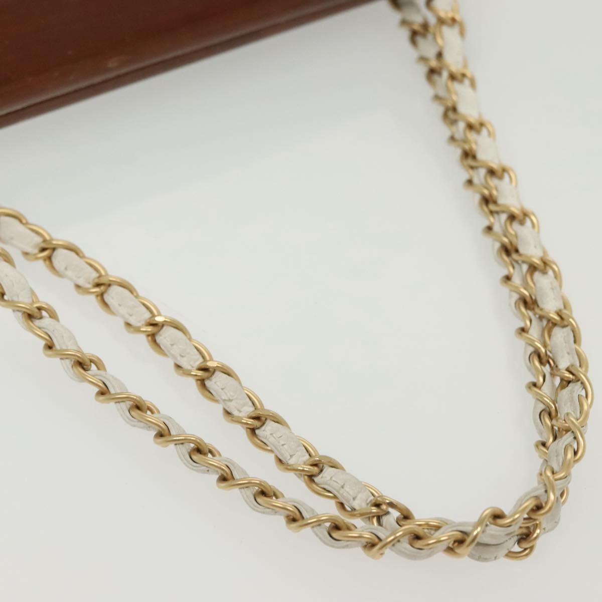 Chanel Vintage Wood Chain CC Tote Leather, RED, LEATHER, Shoulder bag