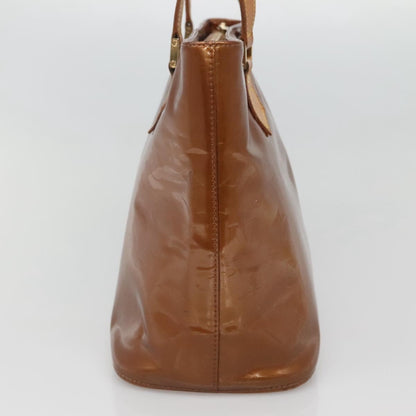 Louis Vuitton Houston Handbag Monogram Vernis, BROWN, PATENT_LEATHER, Handbag