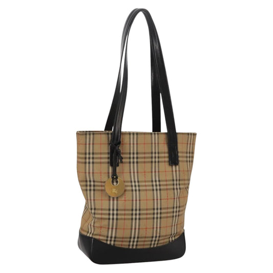 Burberry Nova Check Tote canvas check pattern, BEIGE, CANVAS, Tote bag