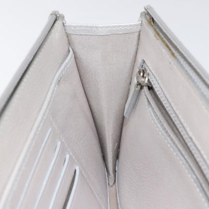 Chanel Camellia Zip Around Organizer Leather, SILVER, LEATHER, Wallets