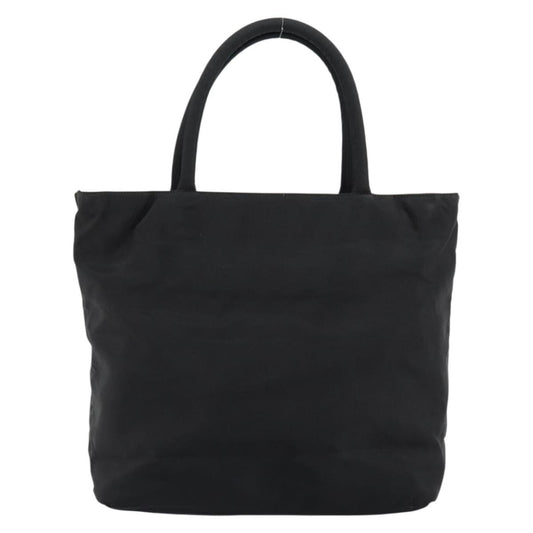 Prada Vintage Zip Tote Tessuto, BLACK, NYLON, Tote bag