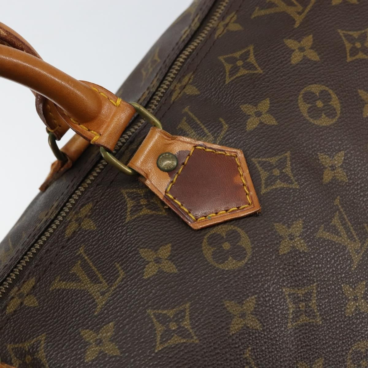 Louis Vuitton Speedy Handbag Monogram Canvas, BROWN, CANVAS, Handbag