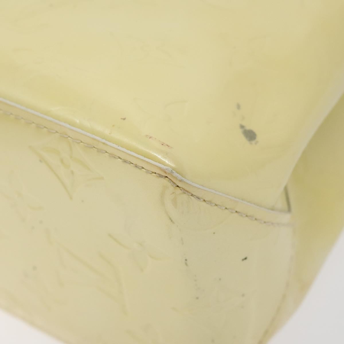 Louis Vuitton Reade Handbag Monogram Vernis, BEIGE, PATENT_LEATHER, Handbag