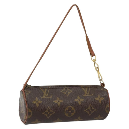 Louis Vuitton Papillon Pochette Monogram Canvas, BROWN, CANVAS, Handbag