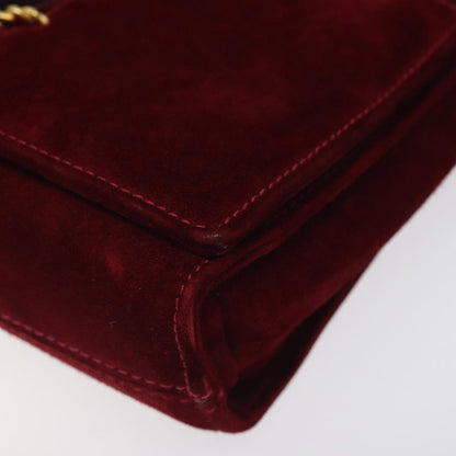 Salvatore Ferragamo Vintage Shoulder Bag Suede, MULTICOLOUR, SUEDE, Shoulder bag