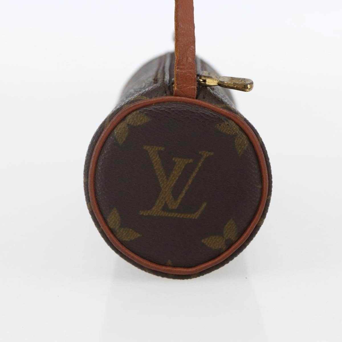 Louis Vuitton Papillon Pochette Monogram Canvas, BROWN, CANVAS, Clutche & pouche