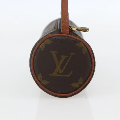 Louis Vuitton Papillon Pochette Monogram Canvas, BROWN, CANVAS, Clutche & pouche
