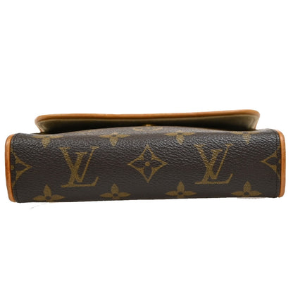 Louis Vuitton Florentine Waist Bag Monogram Canvas, BROWN, CANVAS, Shoulder bag