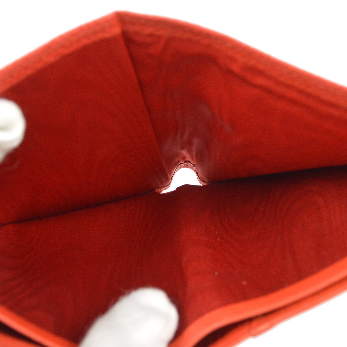 Chanel Vintage Timeless CC Bifold Wallet Caviar, RED, LEATHER, Wallets