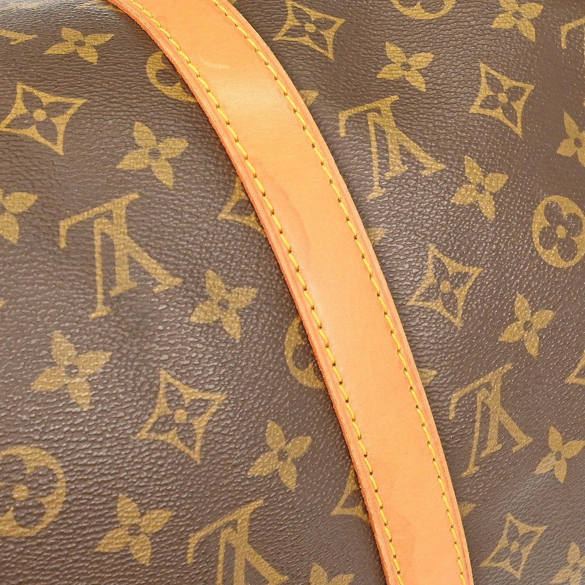 Louis Vuitton Keepall Bag Monogram Canvas, Brown, Canvas, Travel Bag
