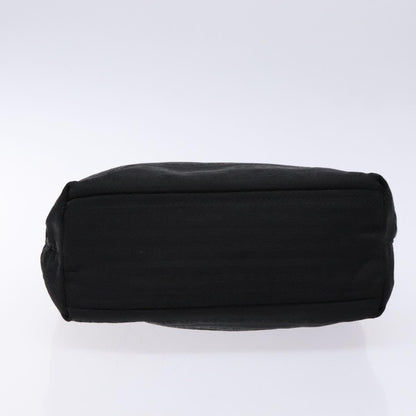 Prada Vintage Zip Handbag Tessuto, BLACK, NYLON, Handbag
