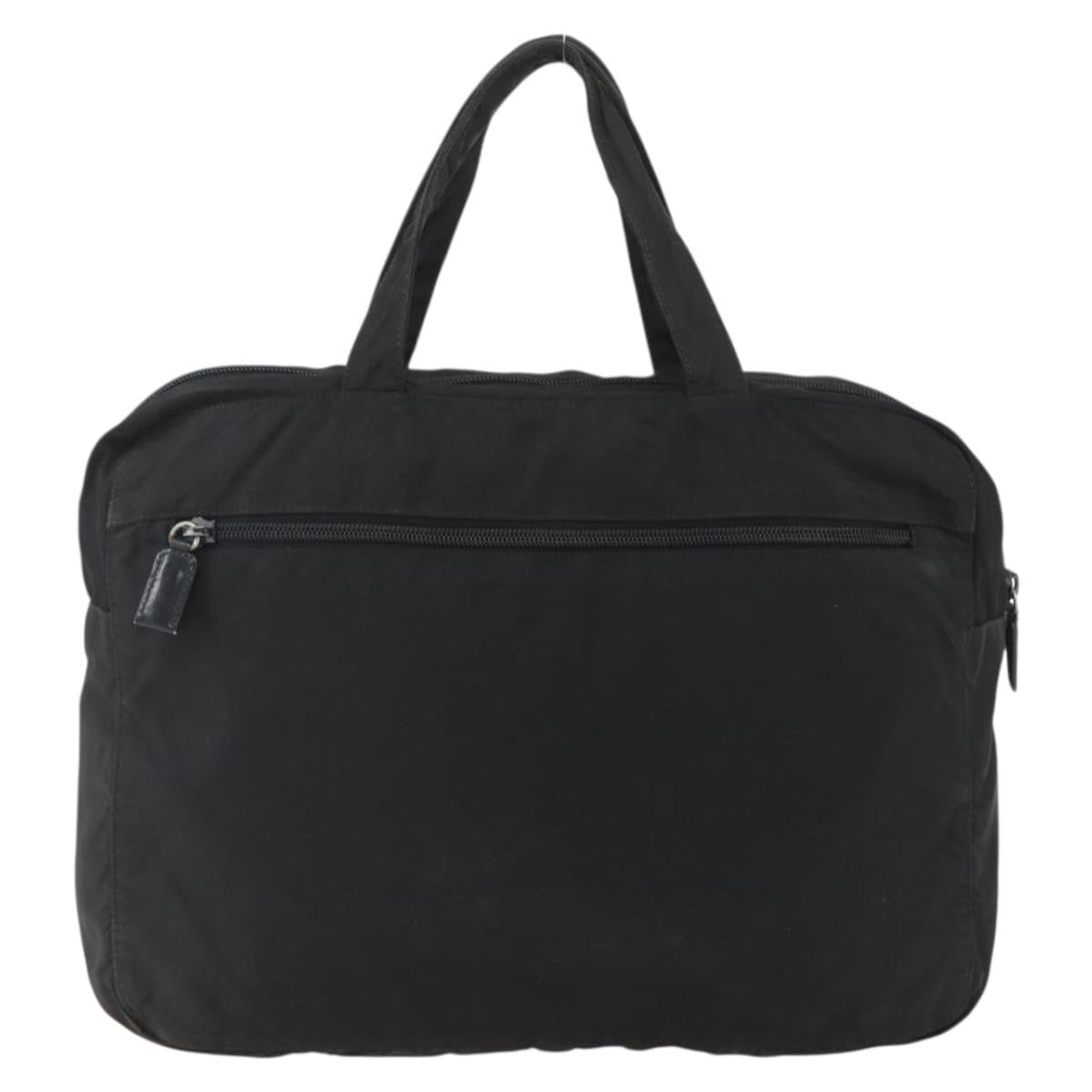 Prada Vintage Handbag Tessuto, BLACK, NYLON, Handbag