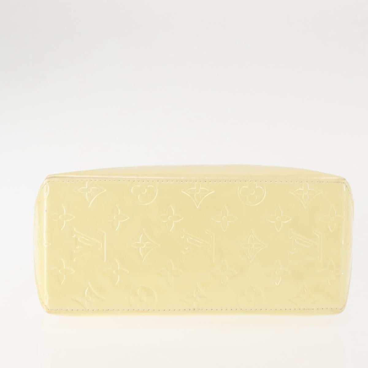 Louis Vuitton Reade Handbag Monogram Vernis, YELLOW, PATENT_LEATHER, Handbag