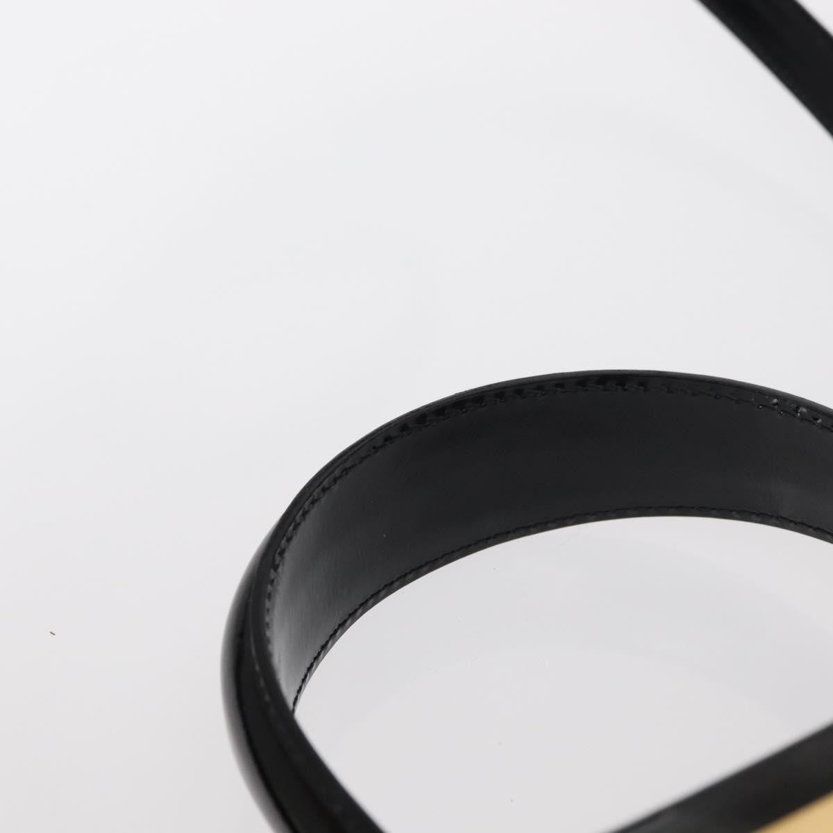 Salvatore Ferragamo Gancini handbag Patent leather, BLACK, PATENT_LEATHER, Handbag