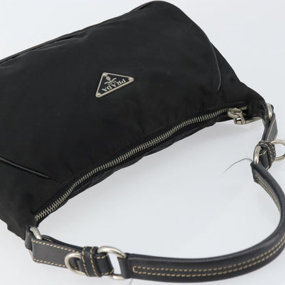 Prada Vintage Shoulder Bag Tessuto, BLACK, NYLON, Shoulder bag