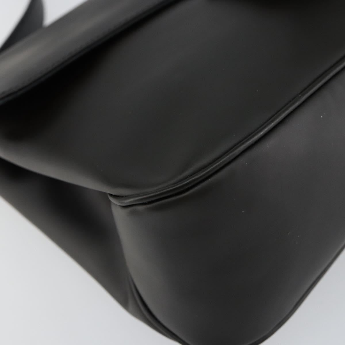 Salvatore Ferragamo Vala Shoulder Bag Leather, BLACK, LEATHER, Shoulder bag