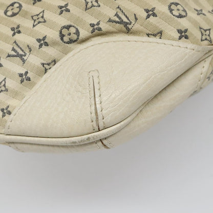 Louis Vuitton Marina Handbag Mini Lin Croisette, BEIGE, CANVAS, Handbag