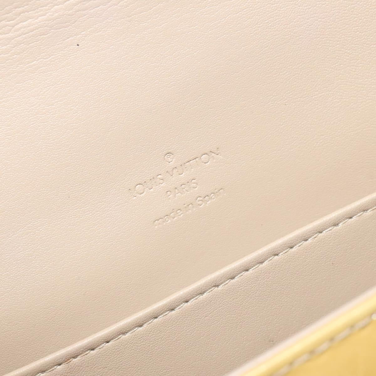 Louis Vuitton Thompson Street Handbag Monogram Vernis, BEIGE, PATENT_LEATHER, Handbag