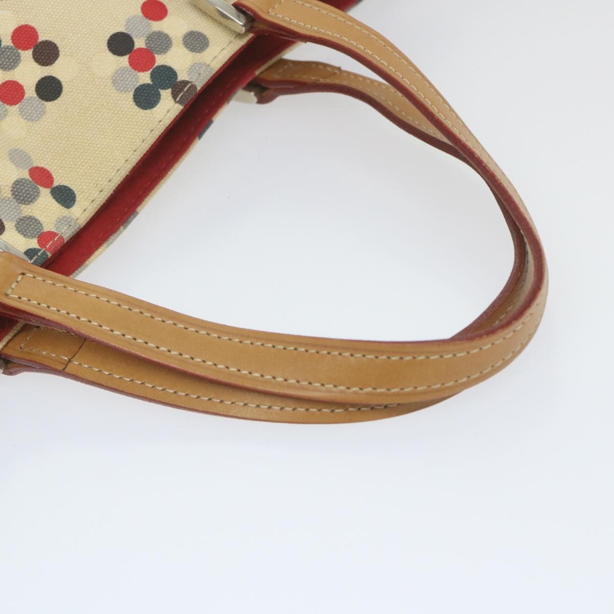 Burberry Open Tote Printed Canvas, BEIGE, CANVAS, Tote bag