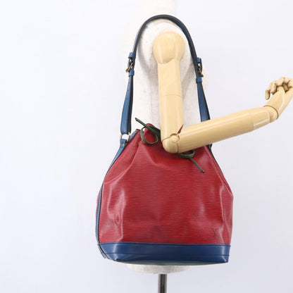 Louis Vuitton Tricolor Noe Handbag Epi Leather, RED, LEATHER, Shoulder bag