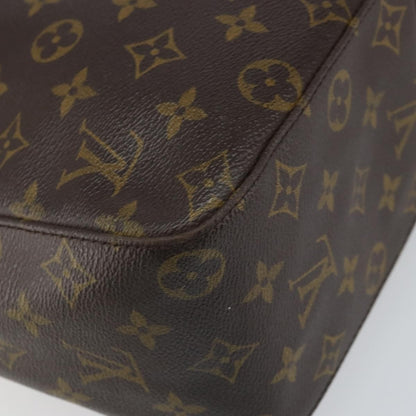 Louis Vuitton Looping Handbag Monogram Canvas, BROWN, CANVAS, Shoulder bag