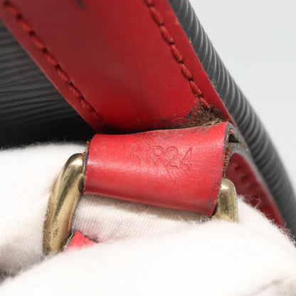 Louis Vuitton Bicolor Noe Handbag Epi Leather, BLACK, LEATHER, Handbag