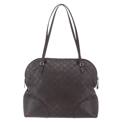 Gucci Bree Dome Tote Guccissima Leather, BROWN, LEATHER, Tote bag