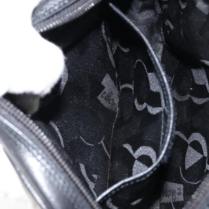 Salvatore Ferragamo Vintage Shoulder Bag Leather, BLACK, LEATHER, Shoulder bag