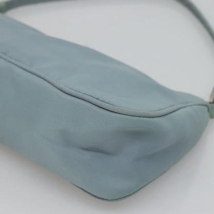 Prada Pochette Shoulder Bag Tessuto, BLUE, NYLON, Clutche & pouche
