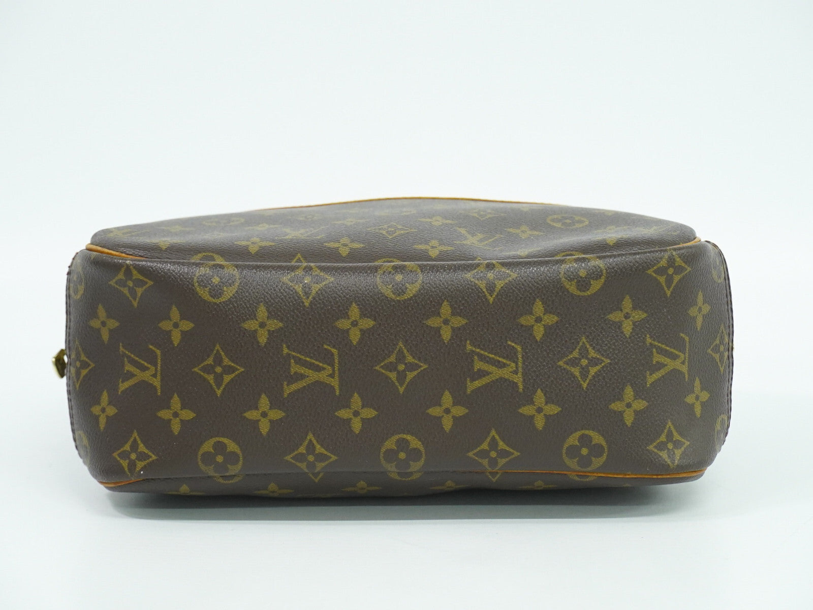 Louis Vuitton Trouville Handbag Monogram Canvas, BROWN, CANVAS, Handbag