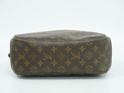 Louis Vuitton Trouville Handbag Monogram Canvas, BROWN, CANVAS, Handbag