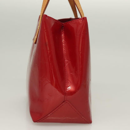 Louis Vuitton Reade Handbag Monogram Vernis, RED, PATENT_LEATHER, Handbag