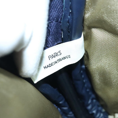 Christian Dior Pouch Leather, BEIGE, NYLON, Clutche & pouche