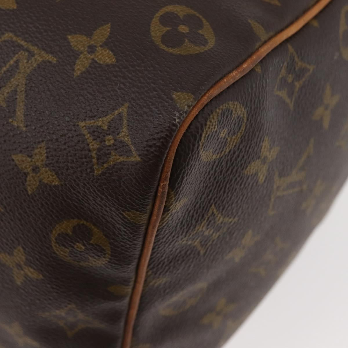 Louis Vuitton Speedy Handbag Monogram Canvas, Brown, Canvas, Handbag