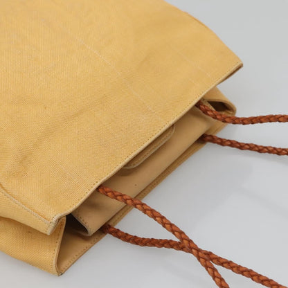 Versace Medusa Shoulder Bag Canvas, YELLOW, CANVAS, Shoulder bag