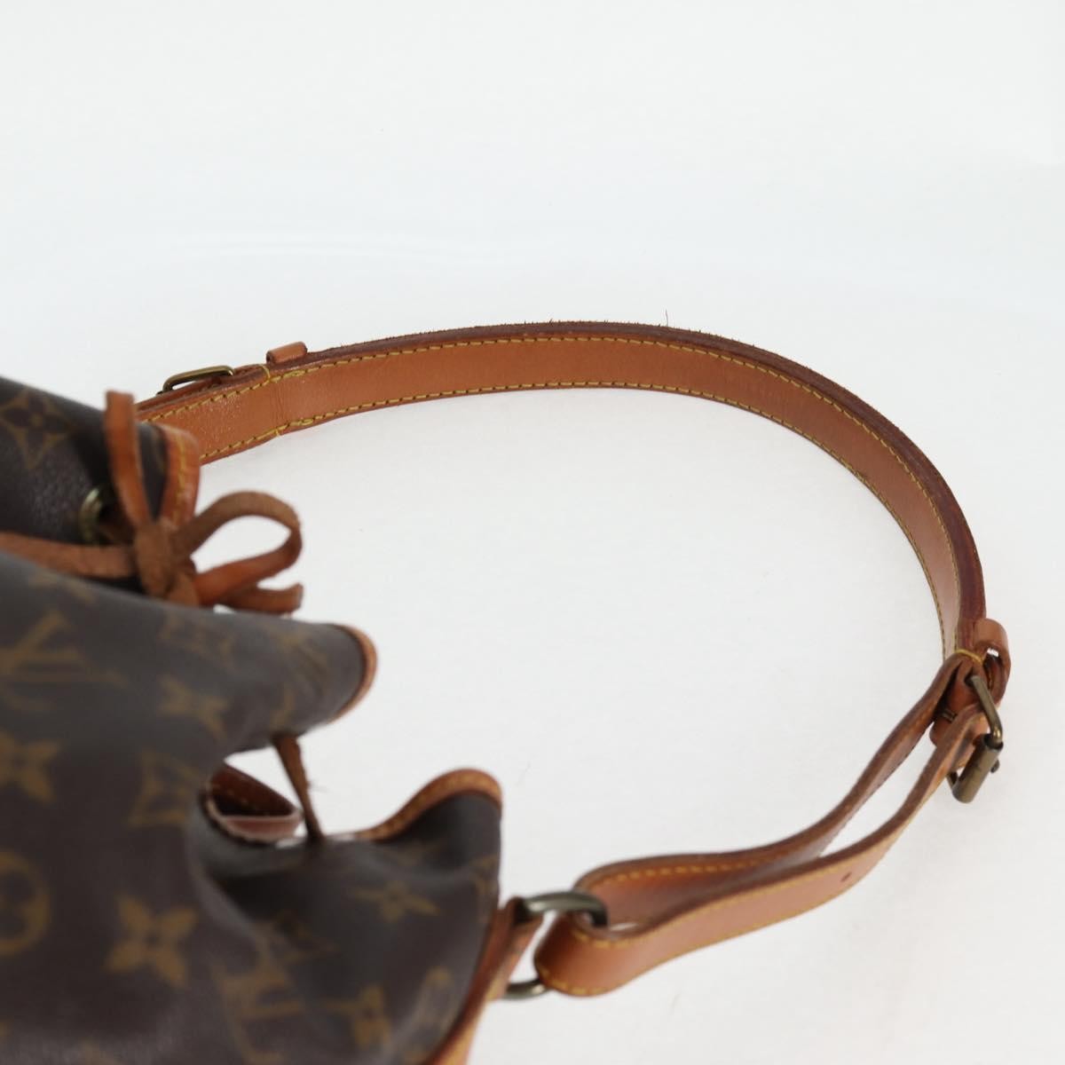 Louis Vuitton Petit Noe Handbag Monogram Canvas, BROWN, CANVAS, Handbag
