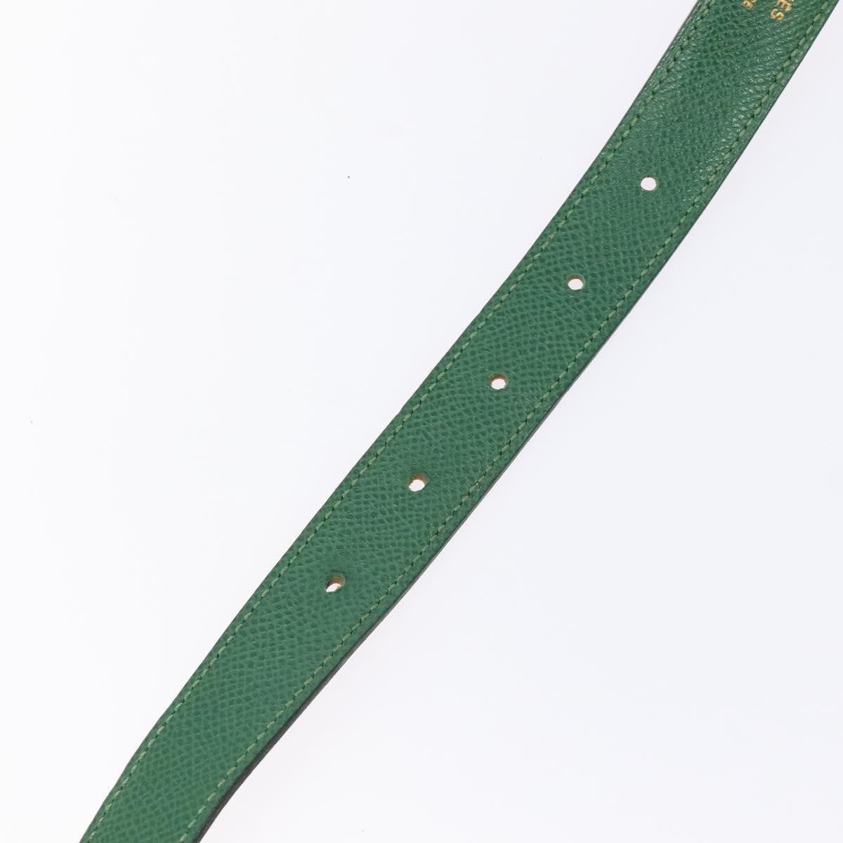 Hermes Constance Belt Leather, BROWN, LEATHER, Belts