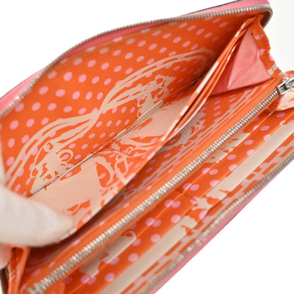 Hermes Azap Zip Around Wallet Silk'in Epsom, PINK, CALFSKIN, Wallets