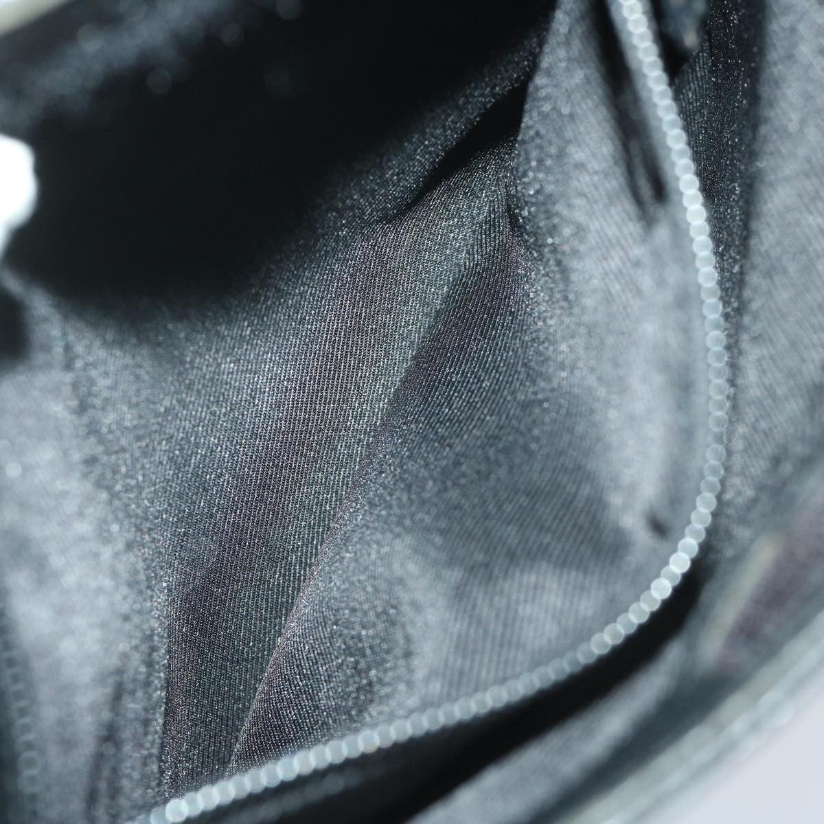 Gucci Vintage Flat Messenger Bag GG Canvas and Leather, BLACK, CANVAS, Crossbody bag