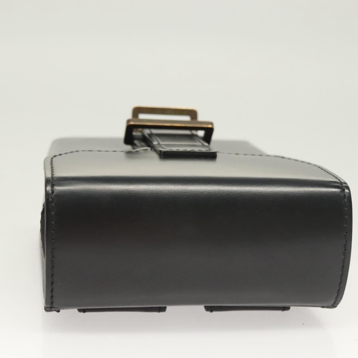 Louis Vuitton Pisteu Bum Bag Leather, BLACK, LEATHER, Shoulder bag